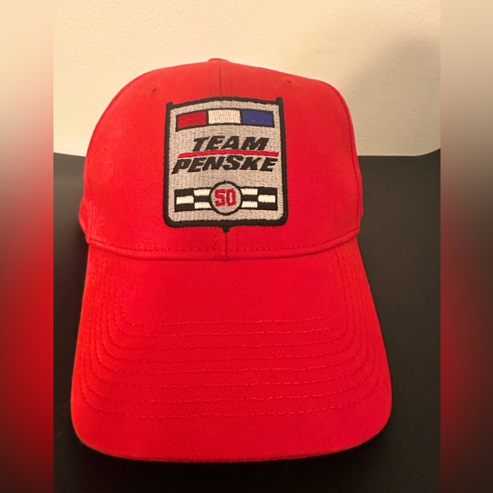 NASCAR Men’s Red Team PENSKE 50th anniversary Hat